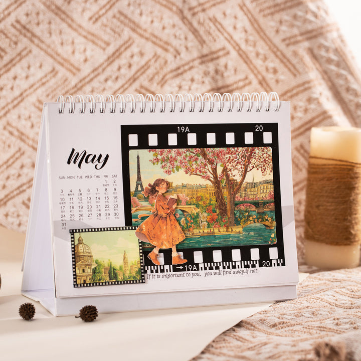 European Traveler Vintage Journal Washi Tapes - Desk Cosmos