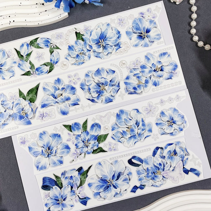 Tulip Serenity Die - Cut Tape - Desk Cosmos