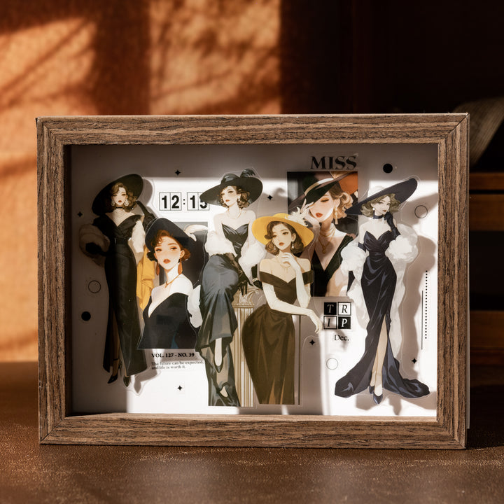 Los Angeles Stylish Women Sticker Books - Desk Cosmos