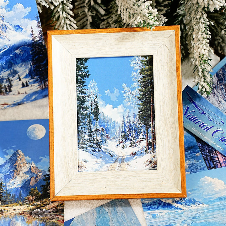 Nature Inspired Scenic Cardstock - Desk Cosmos