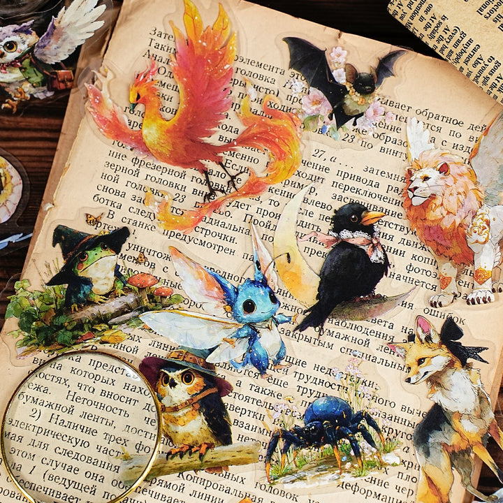 Magic Hidden Collection Series PET Stickers - Desk Cosmos