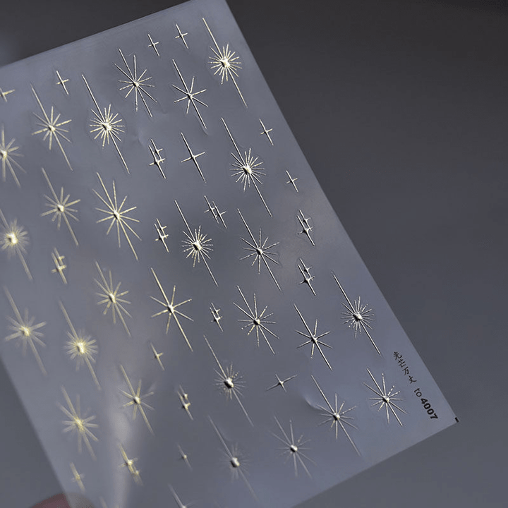 Shining Star Mini Die-cut Stickers - Desk Cosmos
