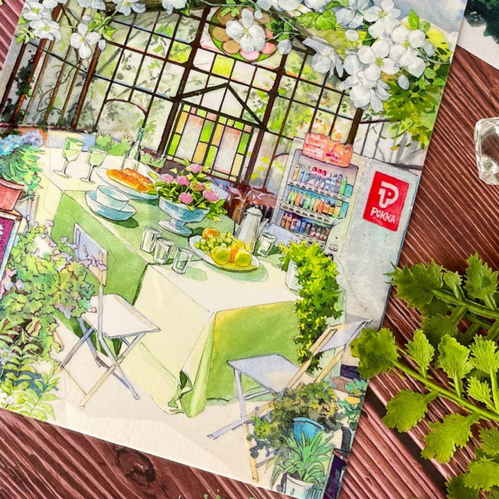 Ruins Journey Scenery PET Tape - Desk Cosmos