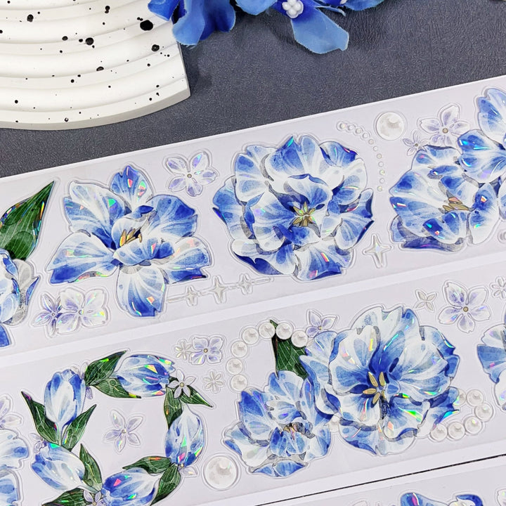 Tulip Serenity Die - Cut Tape - Desk Cosmos