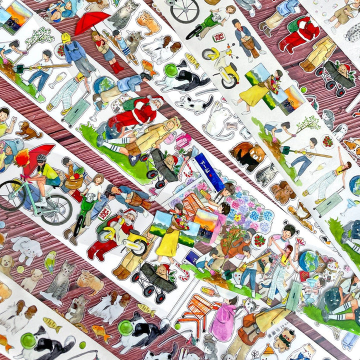 Beautiful Moments In Life Die - cut Tape - Desk Cosmos