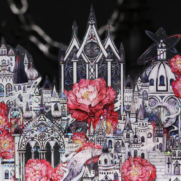 Peony Castle Gothic Theme PET Tape - Desk Cosmos