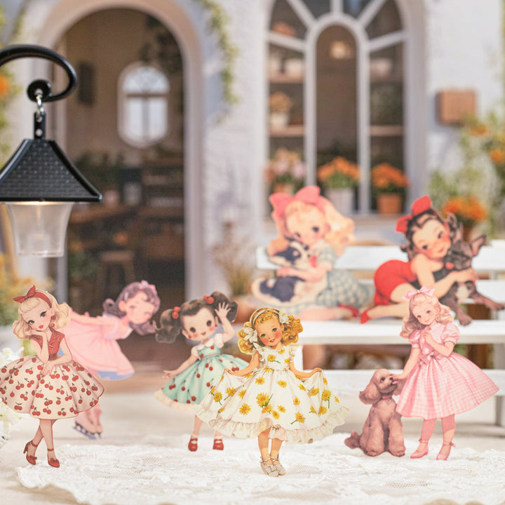 Childhood Memories Cute Character Stickers - Desk Cosmos