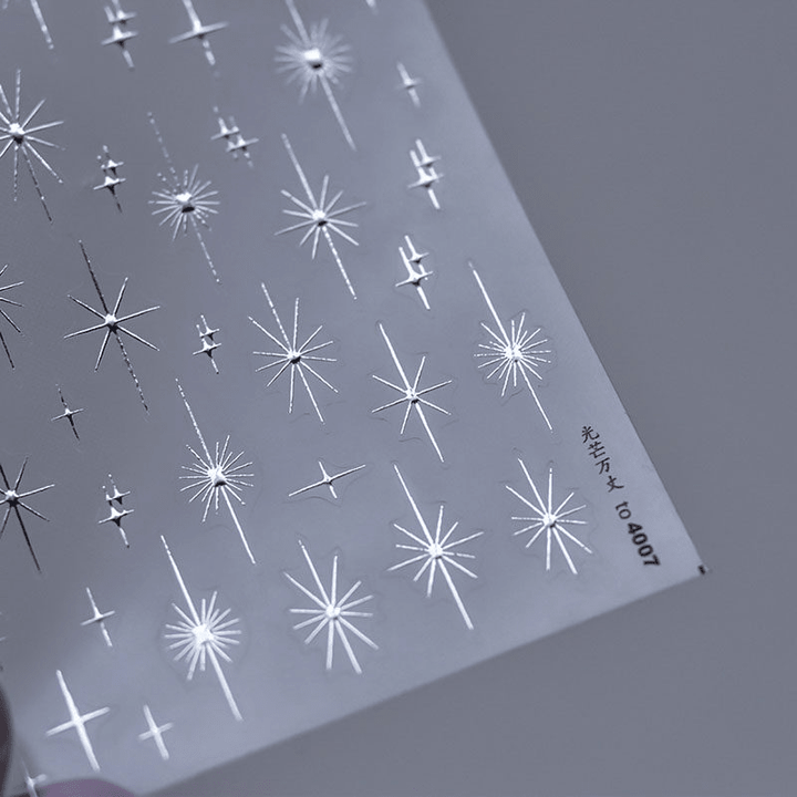 Shining Star Mini Die-cut Stickers - Desk Cosmos