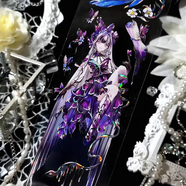 Gothic Dark Elf PET Decorative Tape - Desk Cosmos