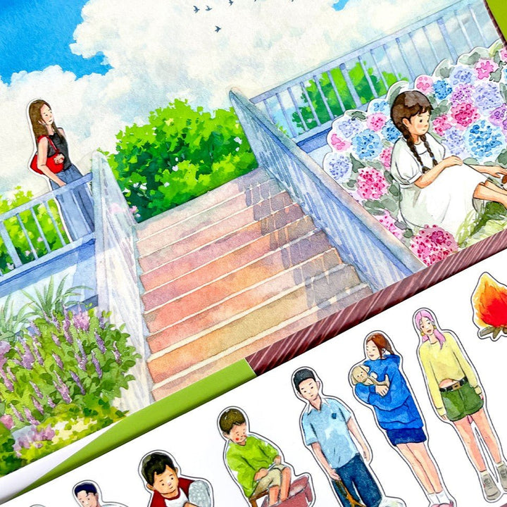 Beautiful Moments In Life Die - cut Tape - Desk Cosmos