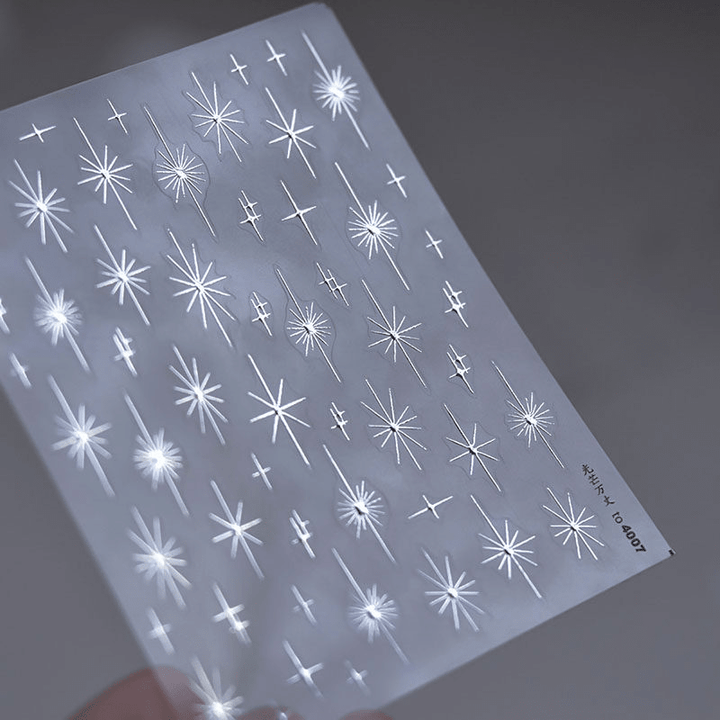Shining Star Mini Die-cut Stickers - Desk Cosmos