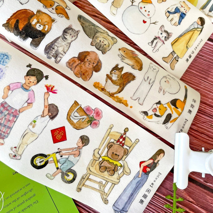 Beautiful Moments In Life Die - cut Tape - Desk Cosmos