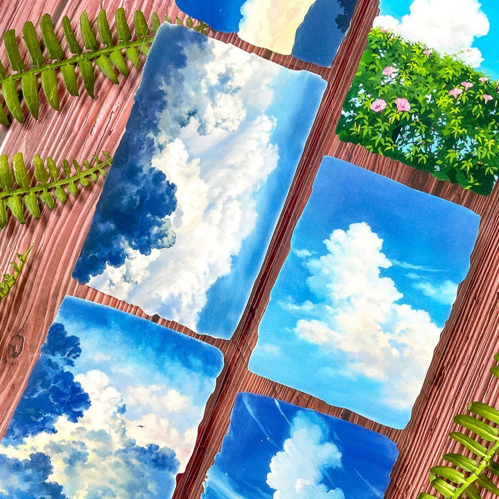 Cloudscape Journey Scenery PET Tape - Desk Cosmos