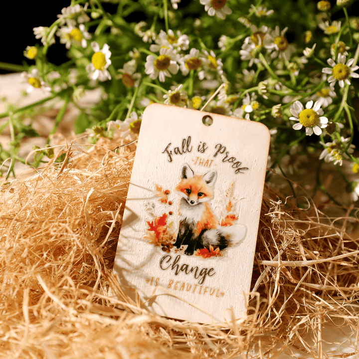 Autumn Whisper Waterproof Transfer Stickers - Desk Cosmos