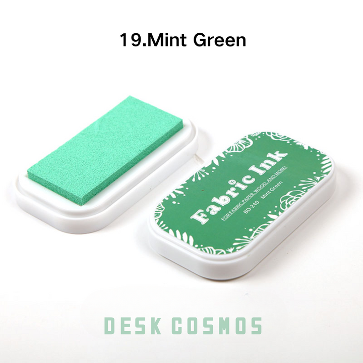 Colorful World Mint Green Ink Pad Refreshing Green Ink