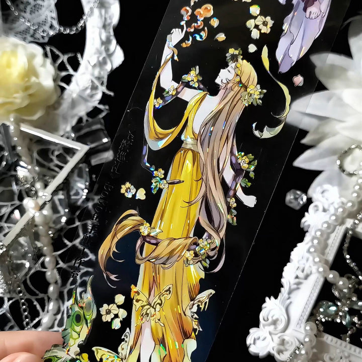 Gothic Dark Elf PET Decorative Tape - Desk Cosmos