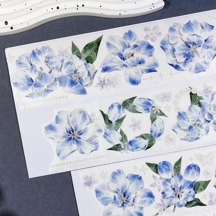 Tulip Serenity Die - Cut Tape - Desk Cosmos