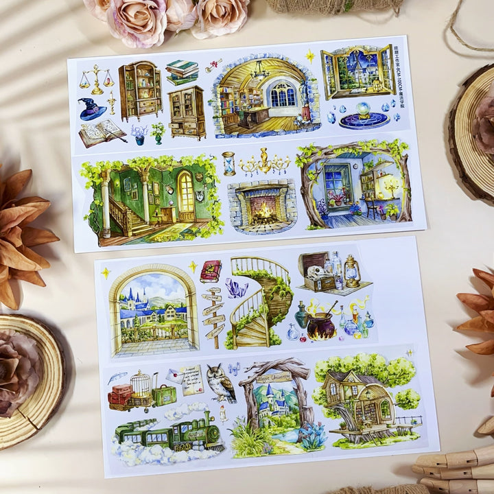 Magical Academy PET Decorative Tape - Desk Cosmos