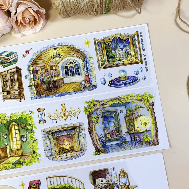 Magical Academy PET Decorative Tape - Desk Cosmos