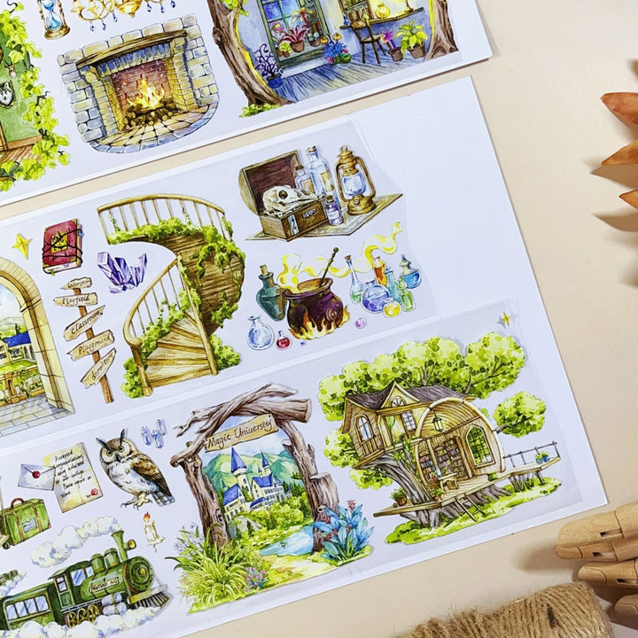 Magical Academy PET Decorative Tape - Desk Cosmos