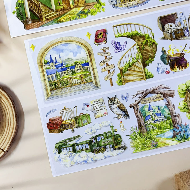 Magical Academy PET Decorative Tape - Desk Cosmos