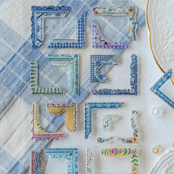 Time Album Series Vintage Corner Sticker - Desk Cosmos