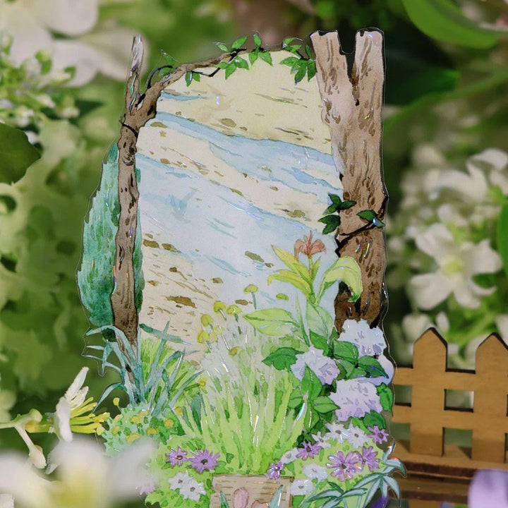 Rose Garden Memory Walk PET Tape - Desk Cosmos