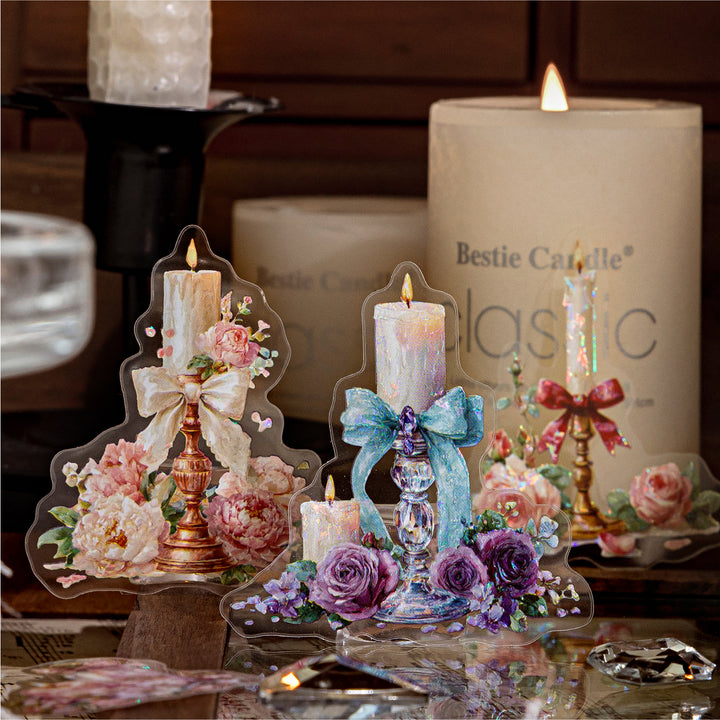 Candle Holder Decorative Stickers - Desk Cosmos