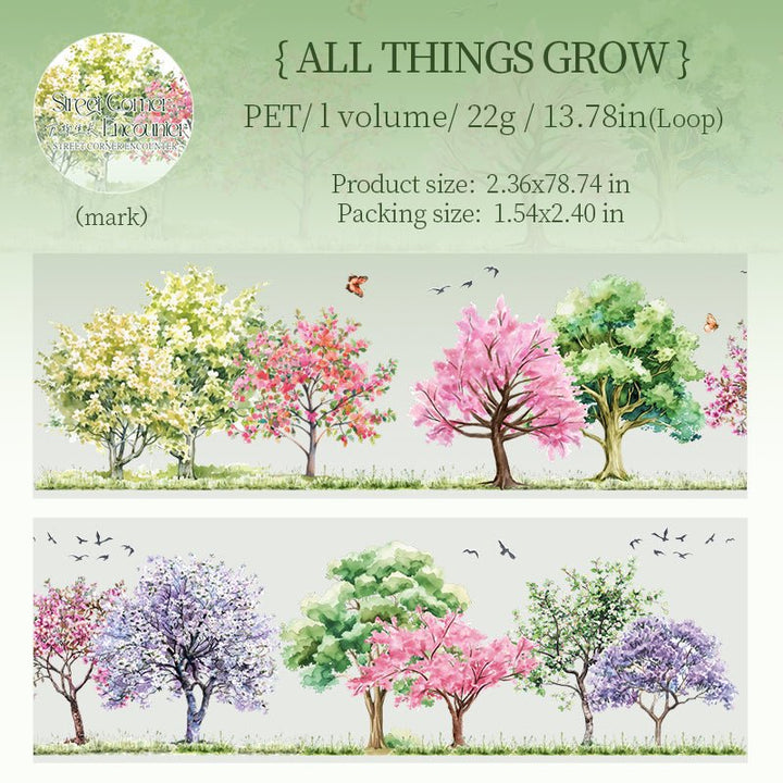 Corner Encounter Pet Tapes Scenery Creation Elegant Pattern