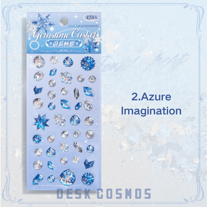 Gem Box Series Blue Fantasy Elegant Ocean Stars