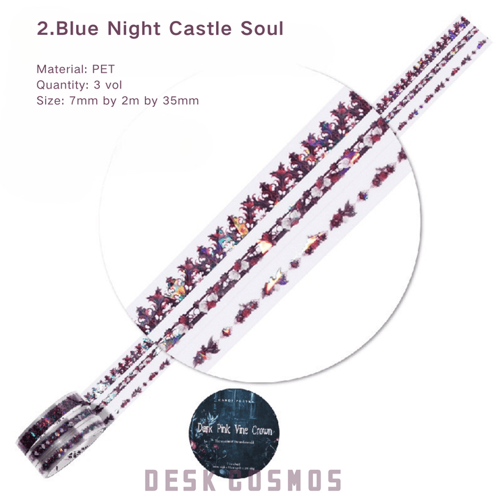 Shadow of the Underworld PET Tape for Vintage Dark Themes