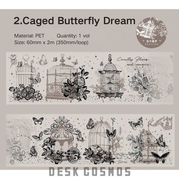 The Dream of Lace Artistic Lace PET for Visual Journals