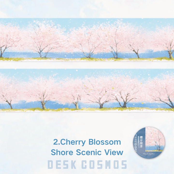 Passing by a Cherry Blossom Cherry Blossom Shores Washi Tape
