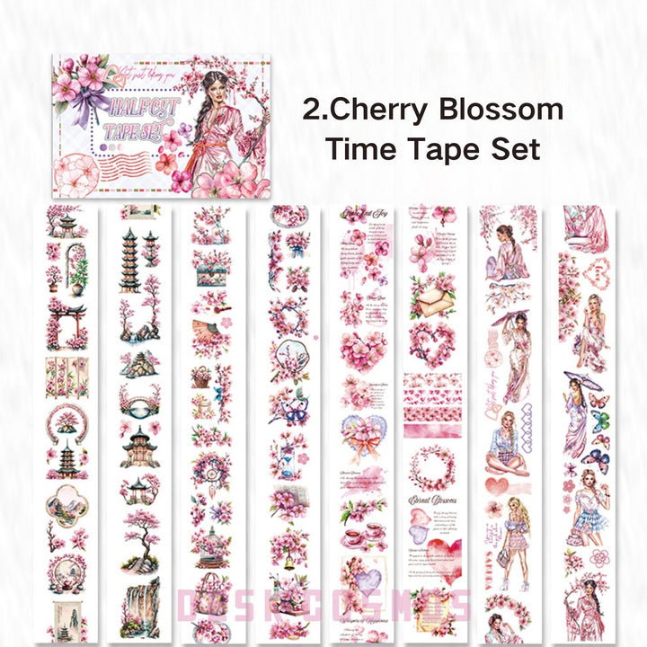 Time Impression Characters Daily Life Washi Tape for Card Making