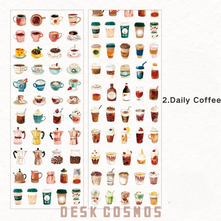 Little Daily Life Tape Daily Coffee Washi Tape