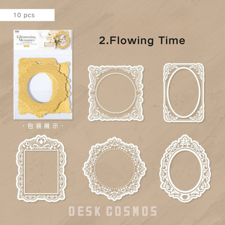 Border Writing Stickers Relief Paper Frames