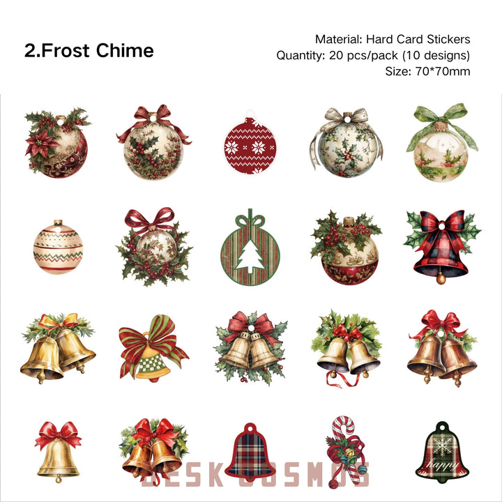 Christmas Journal Decorative Stickers - Desk Cosmos