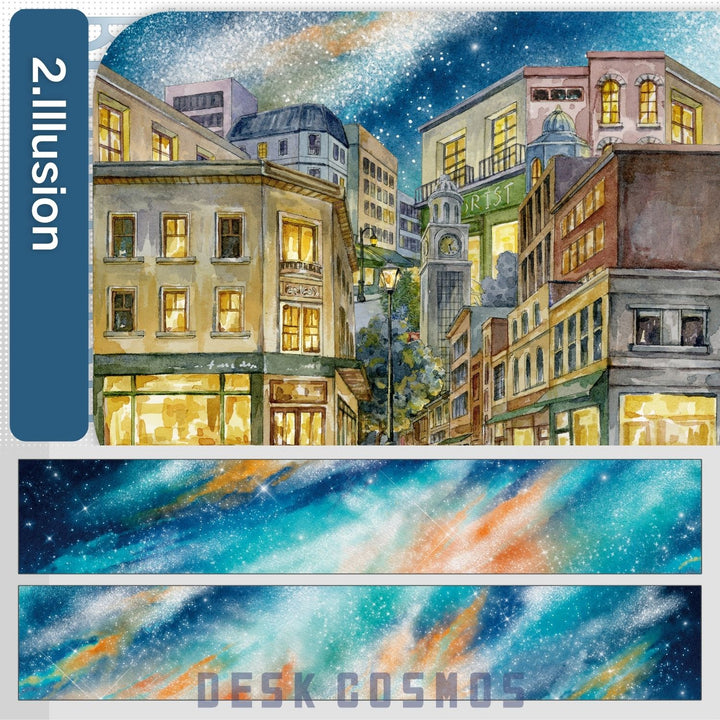 Sky Background Scenery PET Tape (11 Styles) - Desk Cosmos