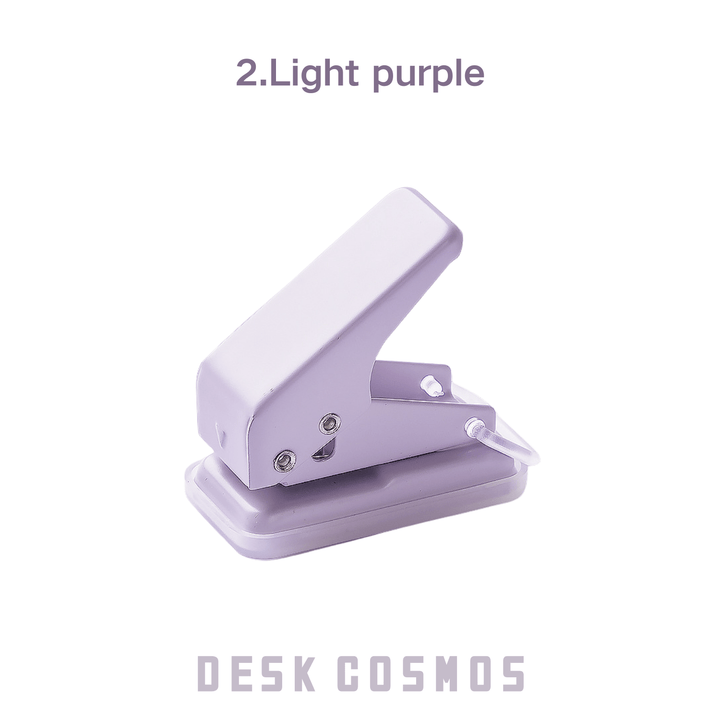 Compact Single Hole Punch for Scrapbooking Projects Cute and Portable