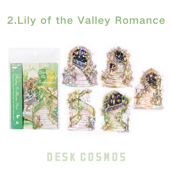 The Staircase Series of Heaven Lily Bell Tale Elegant Floral Magic