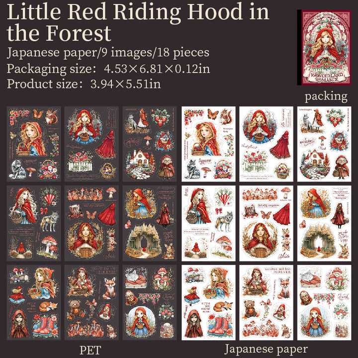 Magical Stickers Fairy Tale Sequels Pack Scrapbooking Essentials
