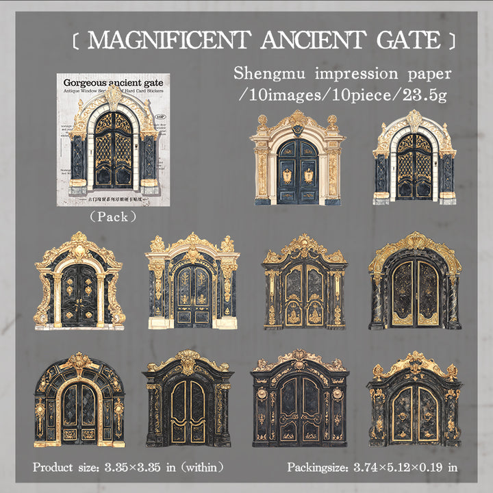 Old Doors and Windows MAGNFICENT ANCIENT GATE Embossed Detail Design