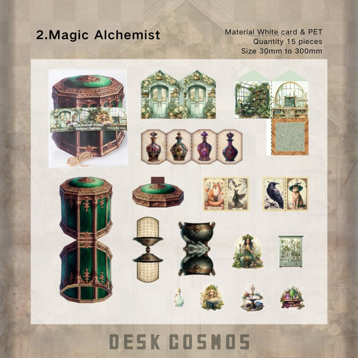 Retro Pandora Box Stickers Colorful Designs