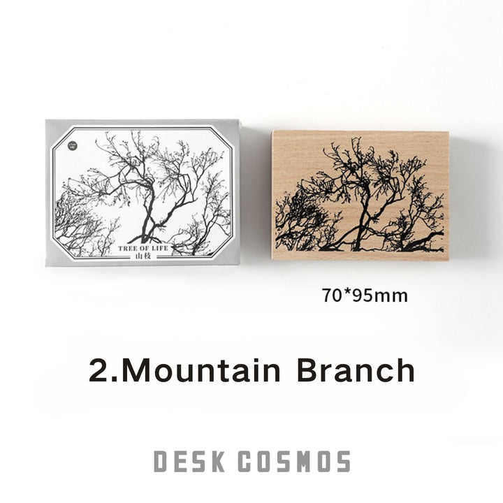 Fireworks Wooden Stamp Jingrenjian Canlan Series