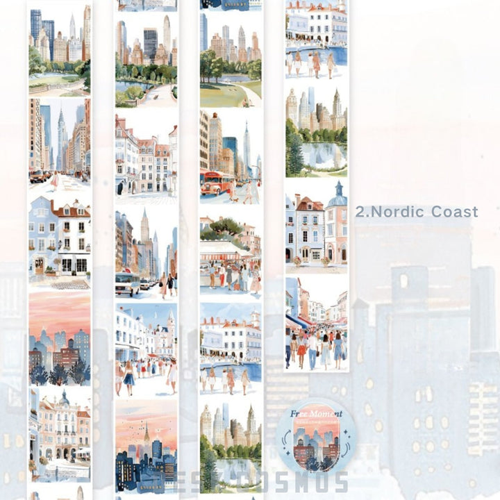 Moment Of Freedom Nordic Coast Ocean View Travel Tape