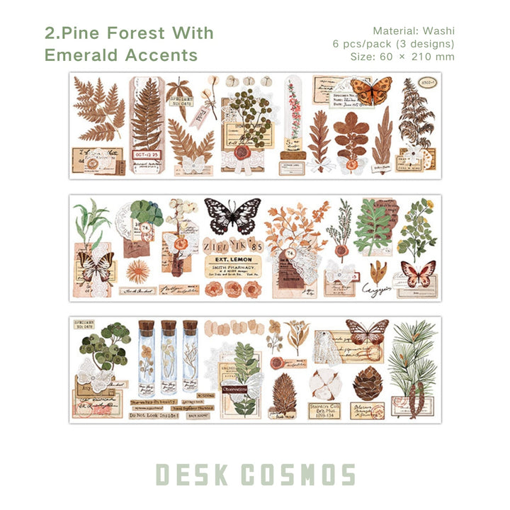 Mountain Memo Botanical Notes for Scrapbooking Ideas