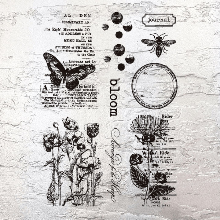 Journal Silicone Stamps Old Memory Collection