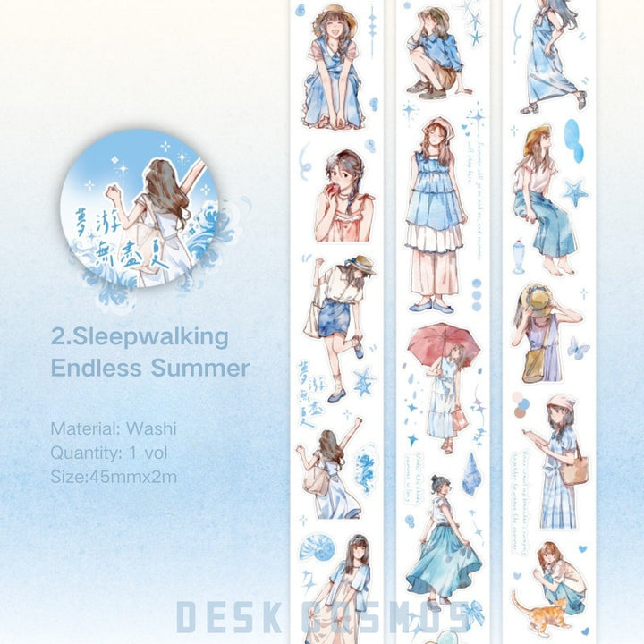 Echoes of Four Seasons Endless Summer Characters Daily Life Soft