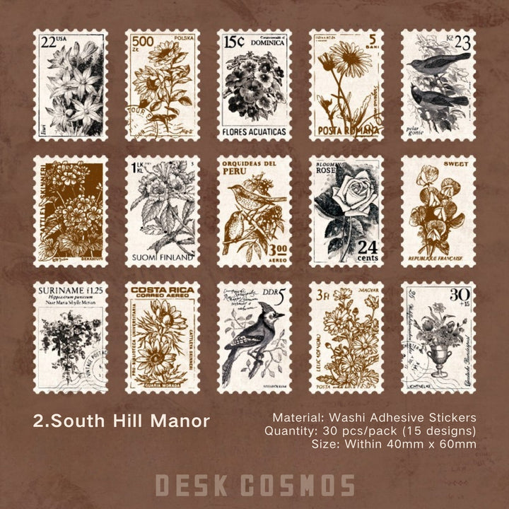 Romantic Expectation South Hill Manor Sticker