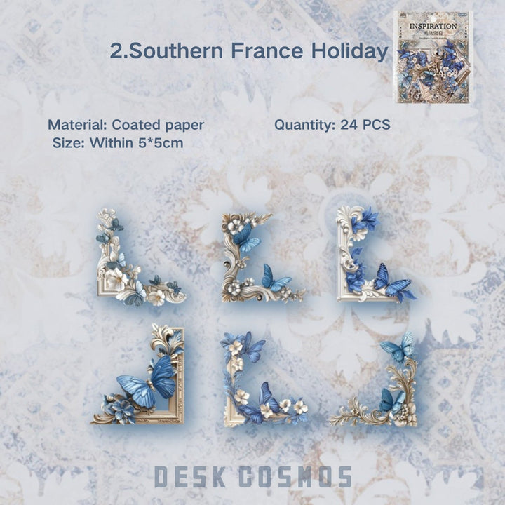 Muse Vintage Cardstock Borders for Handmade Projects